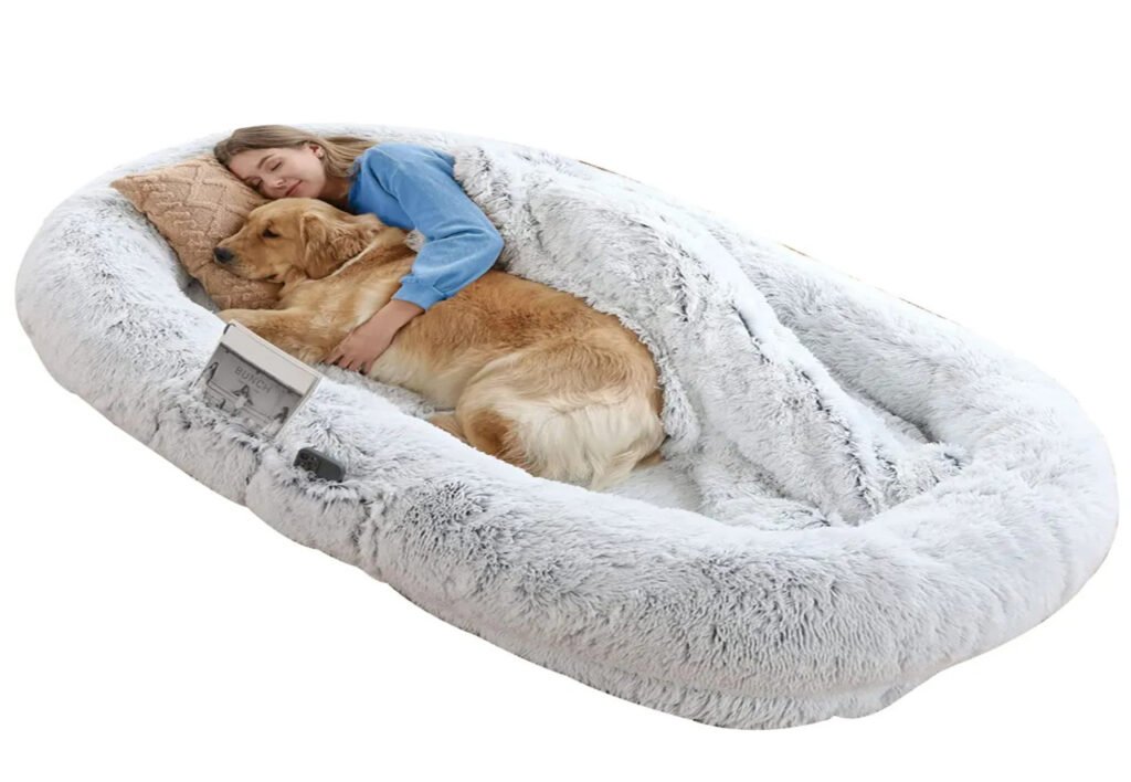 human-dog-bed