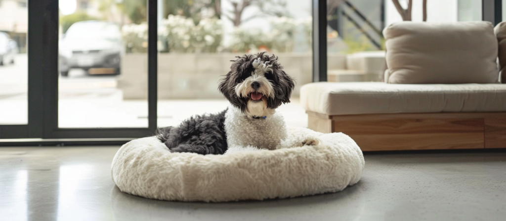 round-dog-bed