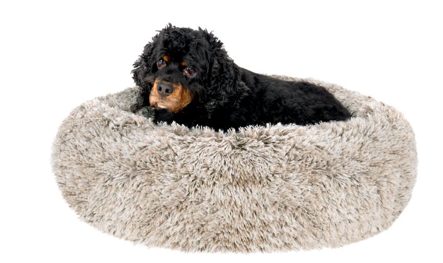FurHaven-Calming-Cuddler-Dog-Bed